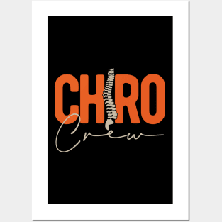 Chiro Crew Chiropractor Chiropractic Squad Posters and Art